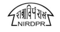 NIRDPR logo