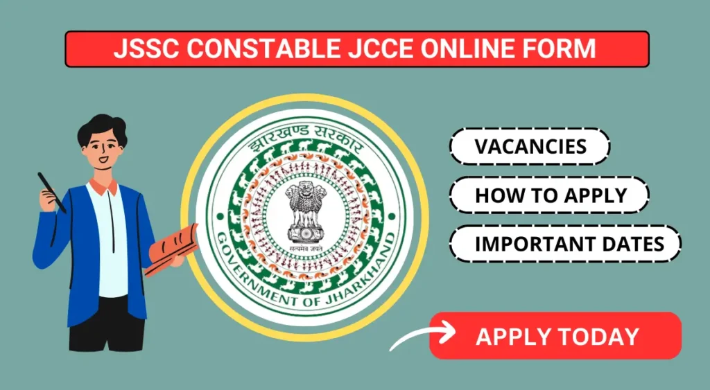 JSSC Constable JCCE Online Form