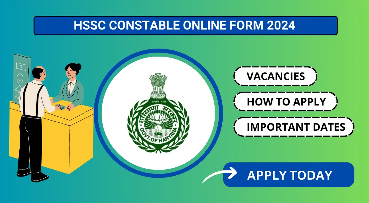 HSSC Constable Online Form 2024