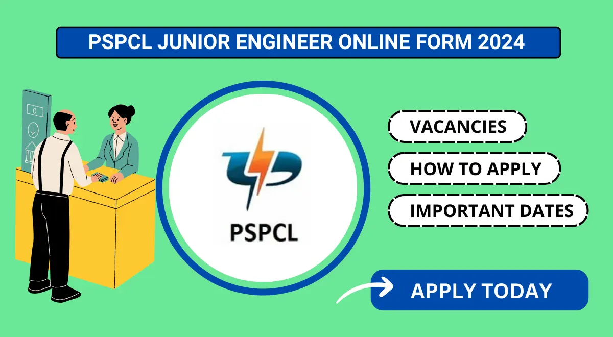 PSPCL Junior Engineer Online Form 2024