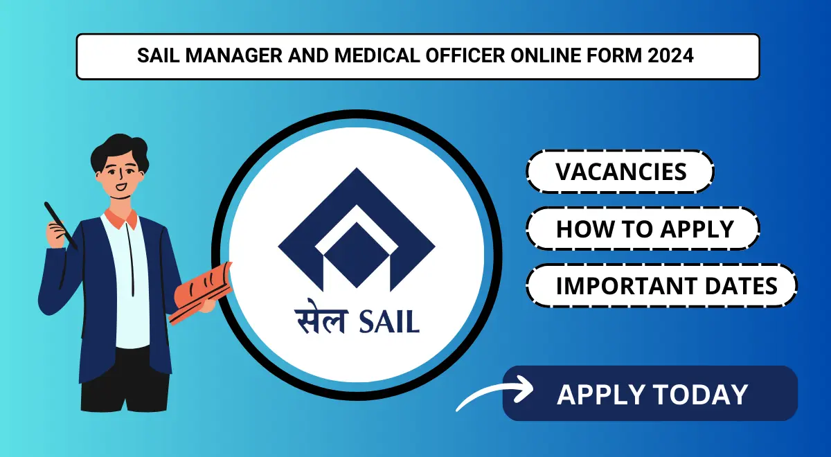 SAIL Manager and Medical Officer Online Form 2024