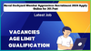 Naval Dockyard Mumbai Apprentices Recruitment 2024 Apply Online for 301 Post