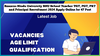 Banaras Hindu University BHU School Teacher TGT, PGT, PRT and Principal Recruitment 2024 Apply Online for 47 Post